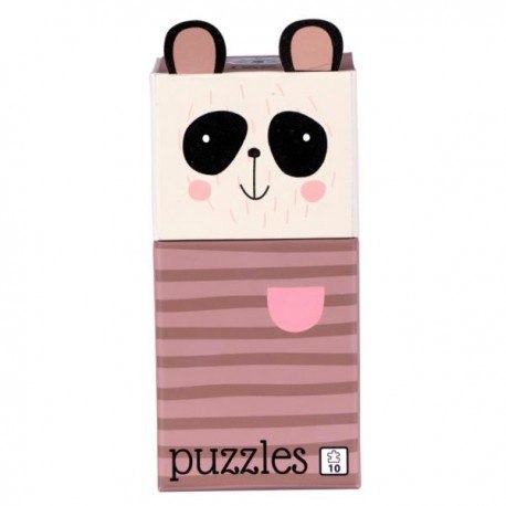 Puzzle dla dzieci, 3 układanki, 2 x 4 el. i 1 x 2