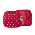 Saszetka na suwak, kosmetyczka, pixie crew, kropki