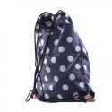 Worek szkolny na plecy, pixie crew, kropki, różowy