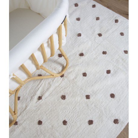 Childhome dywan dots 120 x 160 cm off white