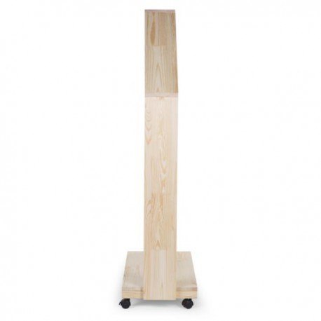 Childhome regał dekoracyjny domek + kółka natural