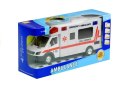 Ambulans Karetka Pogotowie Jeździ Gra Świeci 1:48