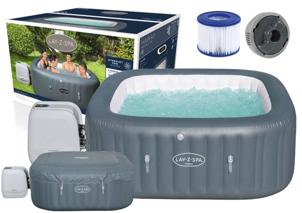 Dmuchane Jacuzzi 180 x 180 x 71 cm Bestway 60031 Dmuchane Jacuzzi 180 x 180 x 71 cm Bestway 60031