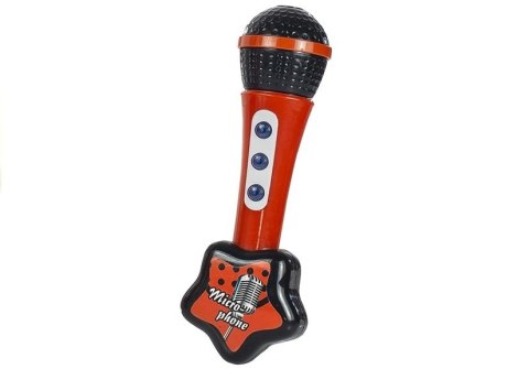 Gitara Elektryczna z Mikrofonem Struny Czerwona