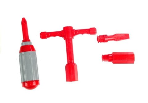 Wóz Strażacki z Drabiną Do Rozkręcania + Narzędzia