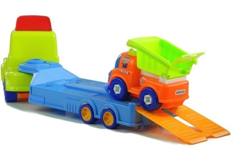 Zestaw Pojazdów Budowlanych Laweta Do Rozkręcania