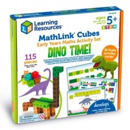 Klocki, kostki matematyczne, zestaw edukacyjny, mathlink cubes, czas