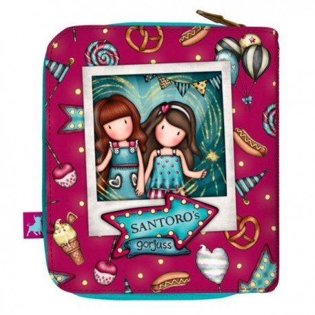 Składany portfel - gorjuss - fairground - fireworks