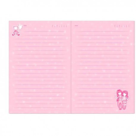 Zamykany notes - gorjuss - fairground - fireworks