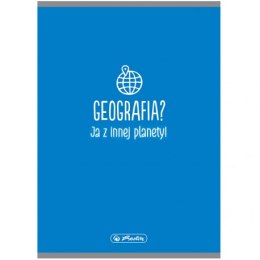 Zeszyt w kratkę a5 60 kartek - geografia