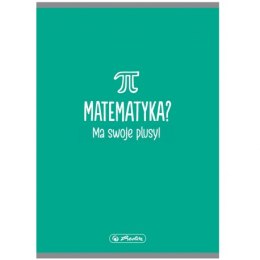 Zeszyt w kratkę a5 60 kartek - matematyka