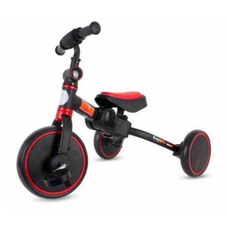 Rowerek trójkołowy 2w1 molto rapido czerwony