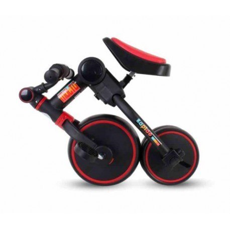 Rowerek trójkołowy 2w1 molto rapido czerwony