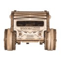 Drewniane puzzle mechaniczne 3d wooden.city - samochód hot rod