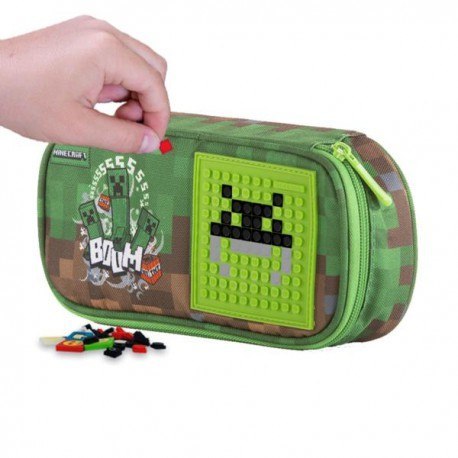 Piórnik szkolny na suwak, pixie crew, minecraft Piórnik szkolny na suwak, pixie crew, minecraft