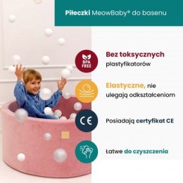 Meowbaby® okrągły suchy basen 90x30cm dla dziecka,