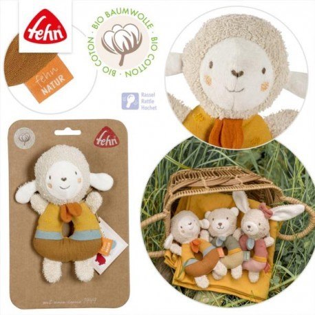 Maskotka, grzechotka, owieczka z kolekcji: natura