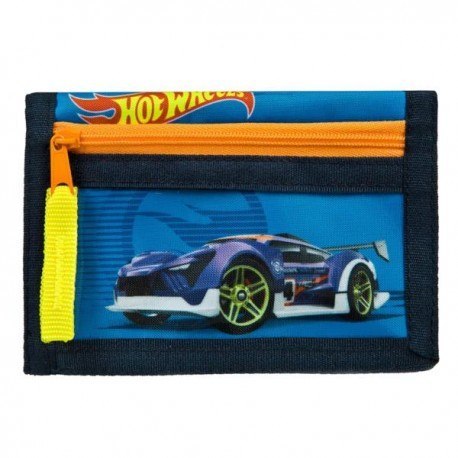 Portfel zamykany na rzep, hot wheels