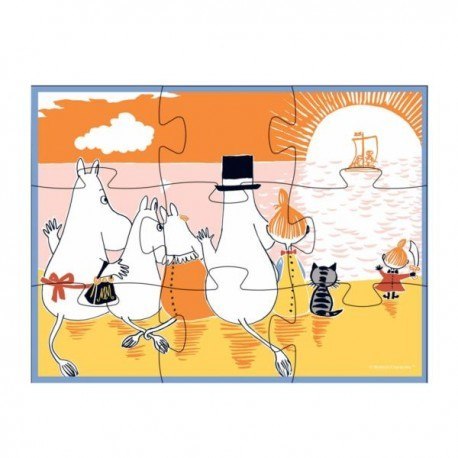 Moje pierwsze puzzle, 3 układanki, 6, 9, 12 el.,