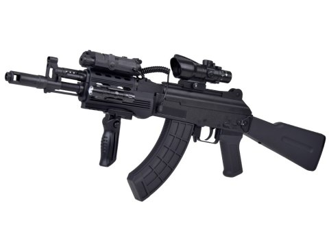 Duży realistyczny Karabin automatyczny AK na kulki wodne akumulator