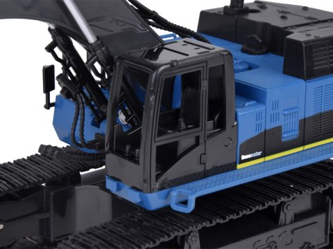 Koparka zdlanie sterowana na gąsienicach efekt Dym Dźwięk Światło +