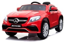 Auto na Akumulator Mercedes GLE63 Coupe Czerwony