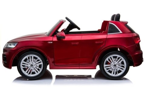 Pojazd na Akumulator Nowe Audi Q5 2-osobowe Czerwone Lakierowane