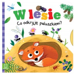 Książeczka Co odkryję paluszkiem? W lesie KS0821