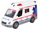 Auto samochód karetka Ambulans nosze figurki światło dźwięk figurka