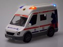 Auto samochód karetka Ambulans nosze figurki światło dźwięk figurka