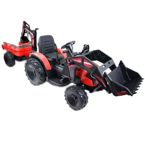 MEGA TRAKTOR Z ŁADOWARKĄ,KOPARKĄ, PRZYCZEPĄ SUPER-MOC OLBRZYMI/2068-12V MEGA TRAKTOR Z ŁADOWARKĄ,KOPARKĄ, PRZYCZEPĄ SUPER-MOC OLBRZYMI/2068-12V