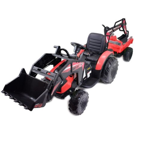 MEGA TRAKTOR Z ŁADOWARKĄ,KOPARKĄ, PRZYCZEPĄ SUPER-MOC OLBRZYMI/2068-12V MEGA TRAKTOR Z ŁADOWARKĄ,KOPARKĄ, PRZYCZEPĄ SUPER-MOC OLBRZYMI/2068-12V
