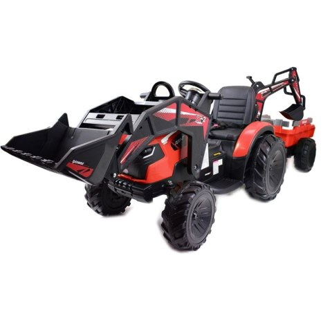 MEGA TRAKTOR Z ŁADOWARKĄ,KOPARKĄ, PRZYCZEPĄ SUPER-MOC OLBRZYMI/2068-12V MEGA TRAKTOR Z ŁADOWARKĄ,KOPARKĄ, PRZYCZEPĄ SUPER-MOC OLBRZYMI/2068-12V
