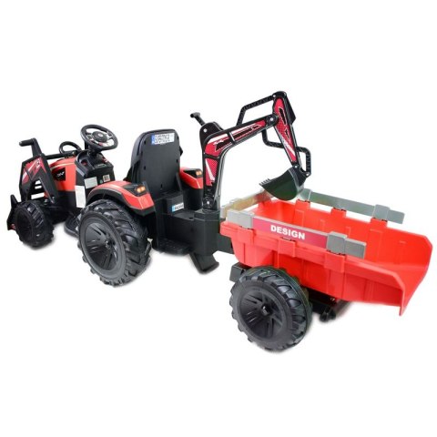 MEGA TRAKTOR Z ŁADOWARKĄ,KOPARKĄ, PRZYCZEPĄ SUPER-MOC OLBRZYMI/2068-12V MEGA TRAKTOR Z ŁADOWARKĄ,KOPARKĄ, PRZYCZEPĄ SUPER-MOC OLBRZYMI/2068-12V