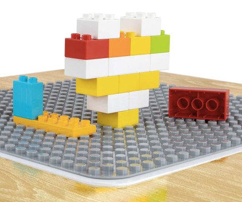 Milly Mally Zestaw mebli Olaf Blocks - Stolik i dwa krzesełka White Milly Mally Zestaw mebli Olaf Blocks - Stolik i dwa krzesełka White
