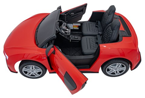 15km/h Dwuosobowy MAX 100Kg 24V14Ah Auto na akumulator Audi Spyder R8 15km/h Dwuosobowy MAX 100Kg 24V14Ah Auto na akumulator Audi Spyder R8