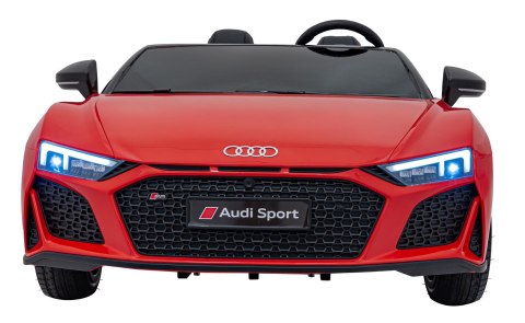 Dwuosobowy MAX 100Kg 2x200W 24V14Ah Auto na akumulator Audi Spyder R8 Dwuosobowy MAX 100Kg 2x200W 24V14Ah Auto na akumulator Audi Spyder R8