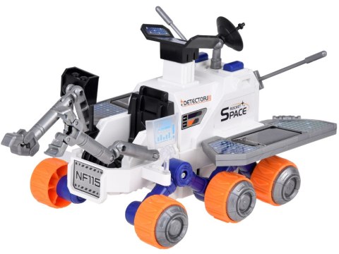 Kosmiczne Auto Kosmiczny Łazik ruchome elementy astronauta RAKIETA Kosmiczne Auto Kosmiczny Łazik ruchome elementy astronauta RAKIETA