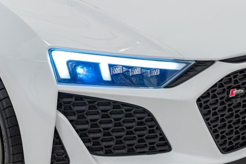 Dwuosobowy MAX 100Kg 2x200W 24V14Ah Auto na akumulator Audi Spyder R8 Dwuosobowy MAX 100Kg 2x200W 24V14Ah Auto na akumulator Audi Spyder R8