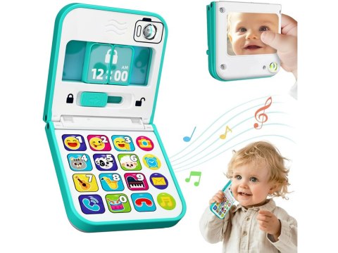 Interaktywny muzyczny Telefon Smartfon składany dla dziecka ZA5424 Interaktywny muzyczny Telefon Smartfon składany dla dziecka ZA5424