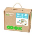 Box Pudełko XXL Montessori Edukacyjne 7w1 Sensoryczne 16-18 Mies.