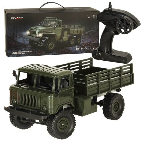 Samochód auto wojskowy RC Off-Road 4WD 1:16 zdalnie sterowany