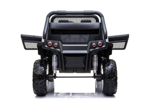 2osobowy 4x4 2v PILOT 2osobowy 4x4 2v PILOT Auto na Akumulator Mercedes Unimog Biały