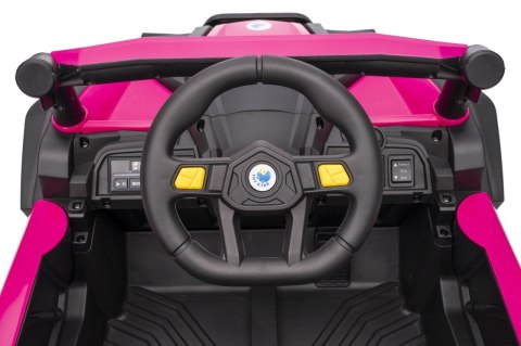 4x4 auto na akumulator  Buggy Madman UTV-MX Różowy