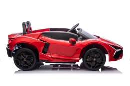 4x200W 2osobowy Auto na akumulator Lamborghini Revuelto XL Czerwony