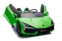 4x200W 2osobowy Auto na akumulator Lamborghini Revuelto XL Czerwony