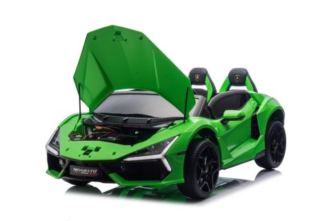 4x200W 2osobowy Auto na akumulator Lamborghini Revuelto XL Czerwony