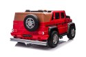 max 100kg 180W Auto na akumulator  Mercedes Benz MAYBACH G650 STRONG Czerwony