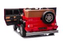 max 100kg 180W Auto na akumulator  Mercedes Benz MAYBACH G650 STRONG Czerwony