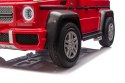 max 100kg 180W Auto na akumulator  Mercedes Benz MAYBACH G650 STRONG Czerwony